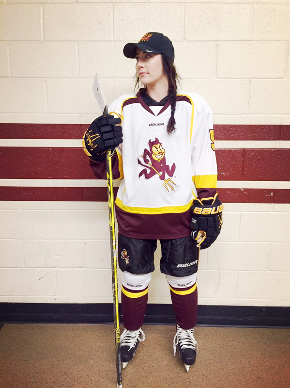 arizona state university hockey jersey